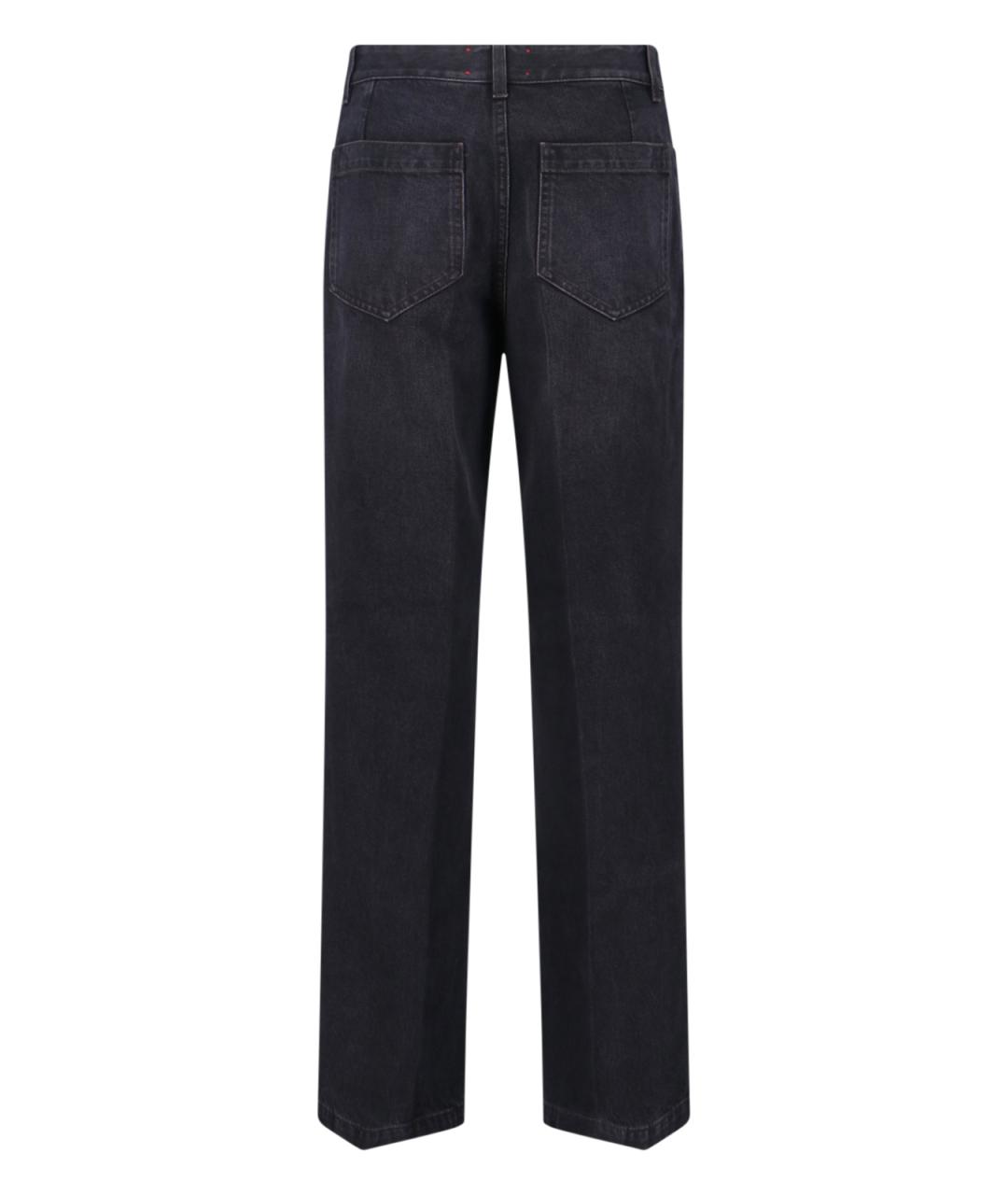 SEAFARER Черные хлопковые прямые джинсы, фото 2