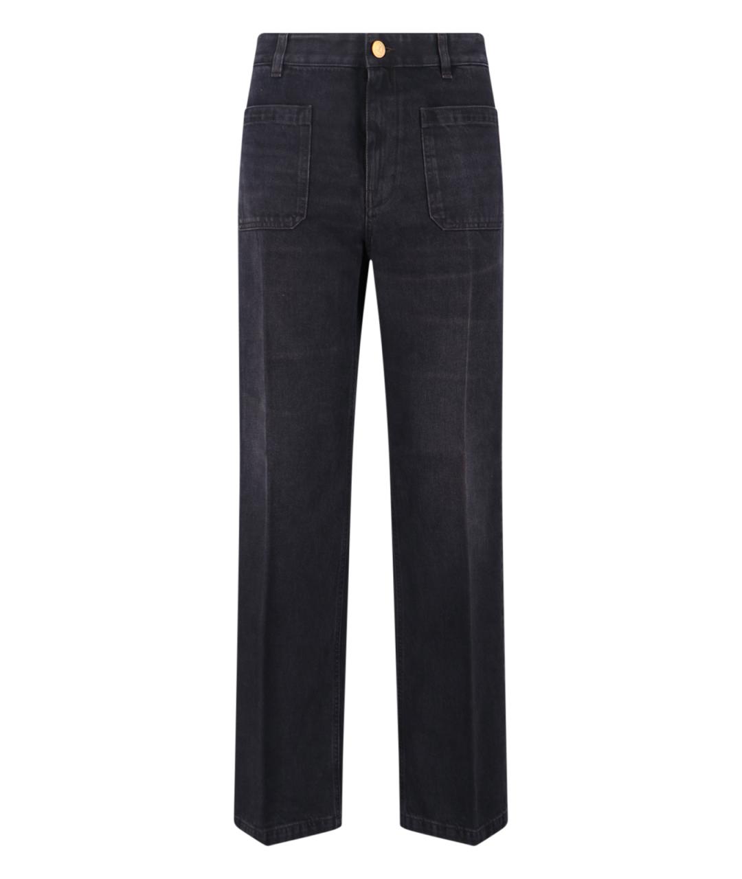 SEAFARER Черные хлопковые прямые джинсы, фото 1