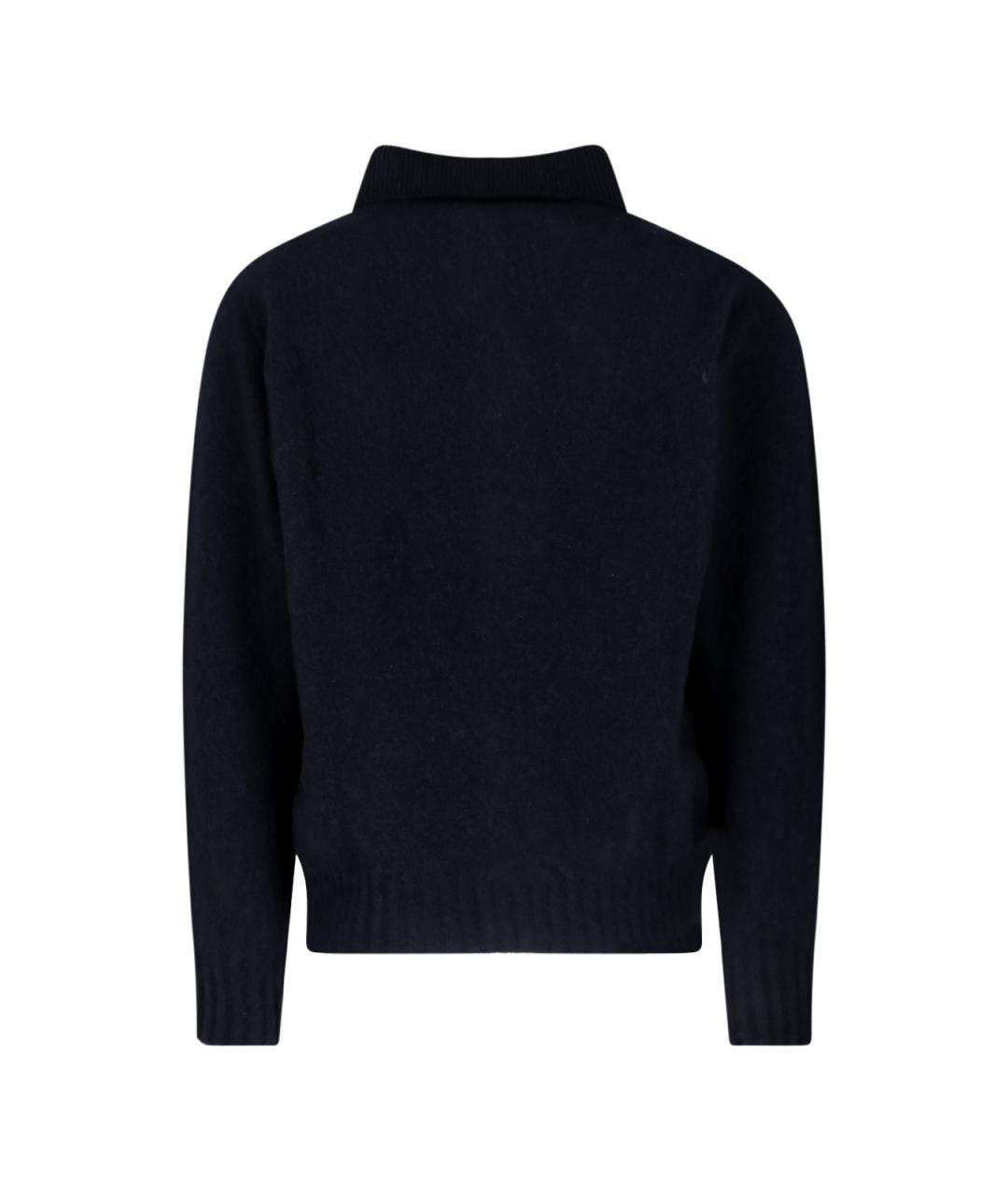 HOWLIN Черный шерстяной кардиган, фото 2