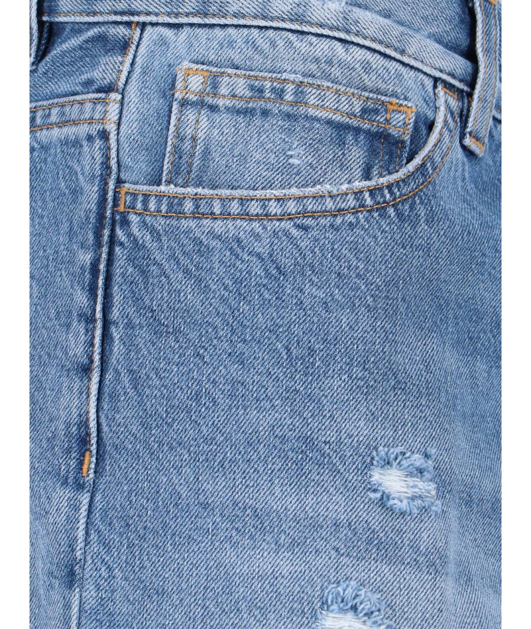 SEAFARER Синие хлопковые джинсы клеш, фото 4