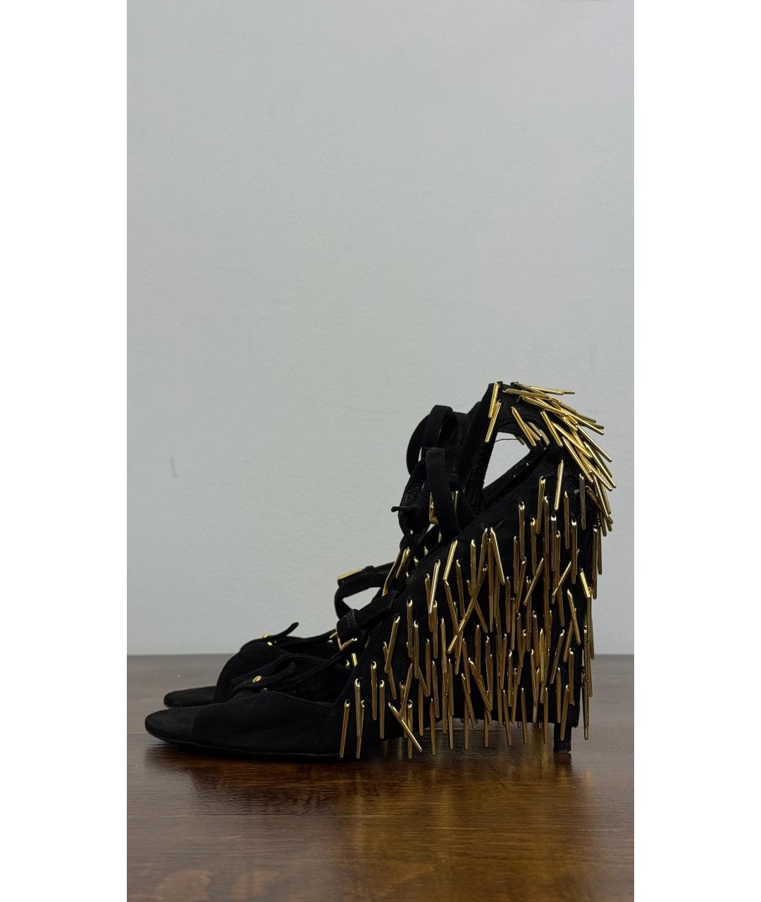 TOM FORD Черные замшевые туфли, фото 6