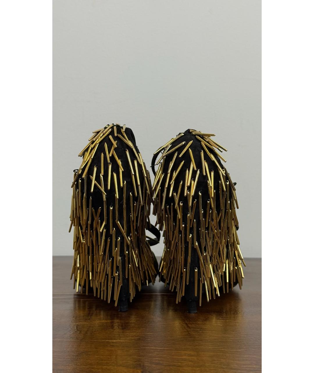 TOM FORD Черные замшевые туфли, фото 4