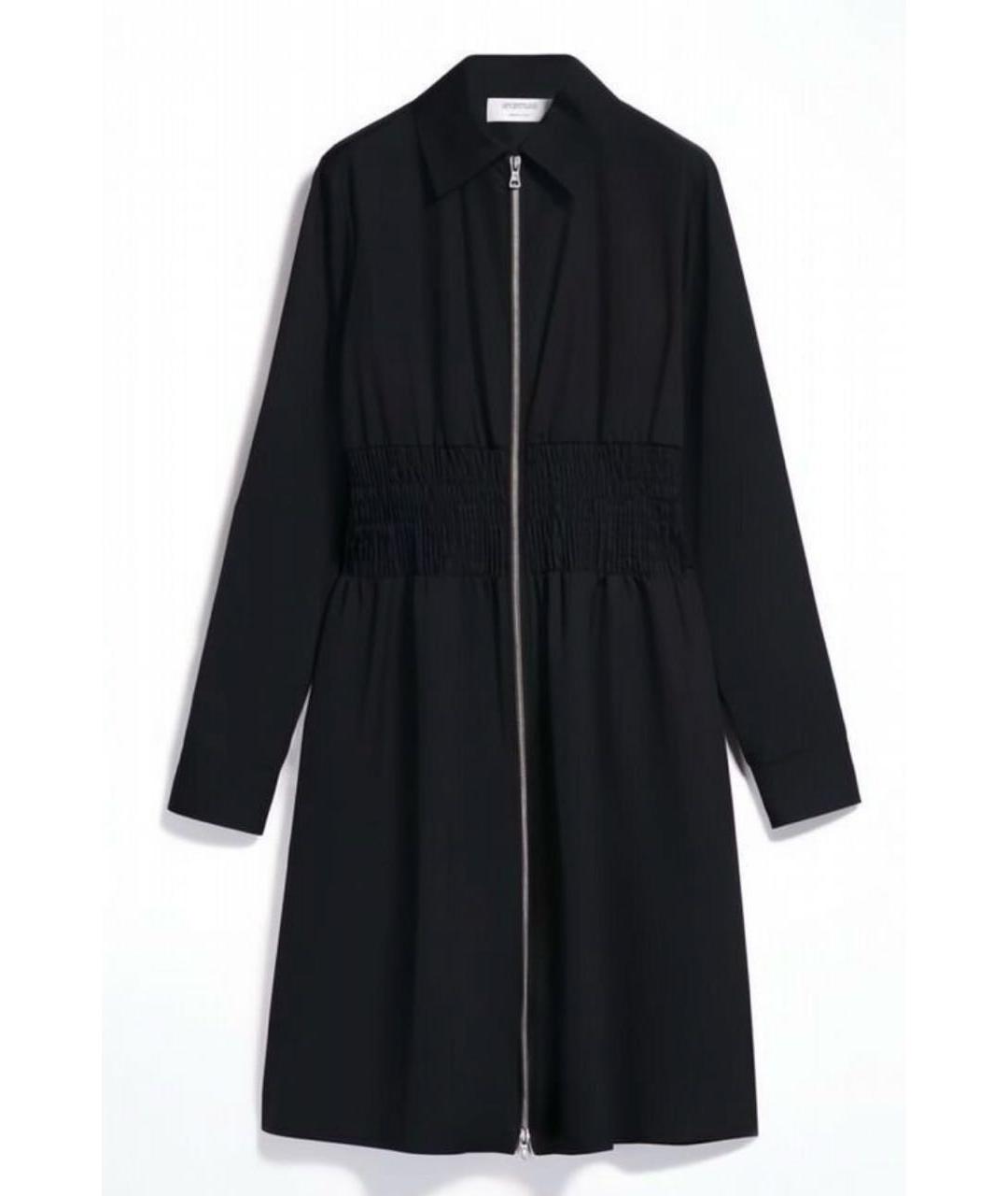 SPORTMAX Черное хлопковое повседневное платье, фото 1