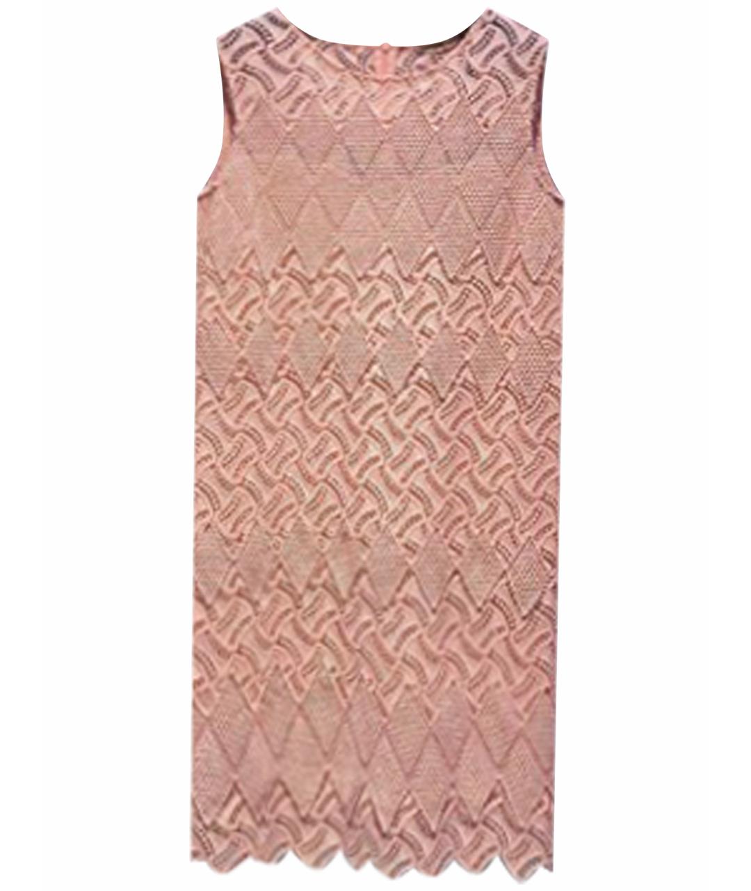 ERMANNO SCERVINO Розовое коктейльное платье, фото 1