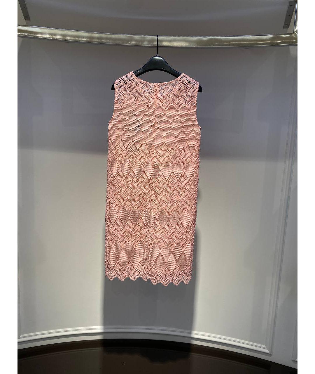 ERMANNO SCERVINO Розовое коктейльное платье, фото 3