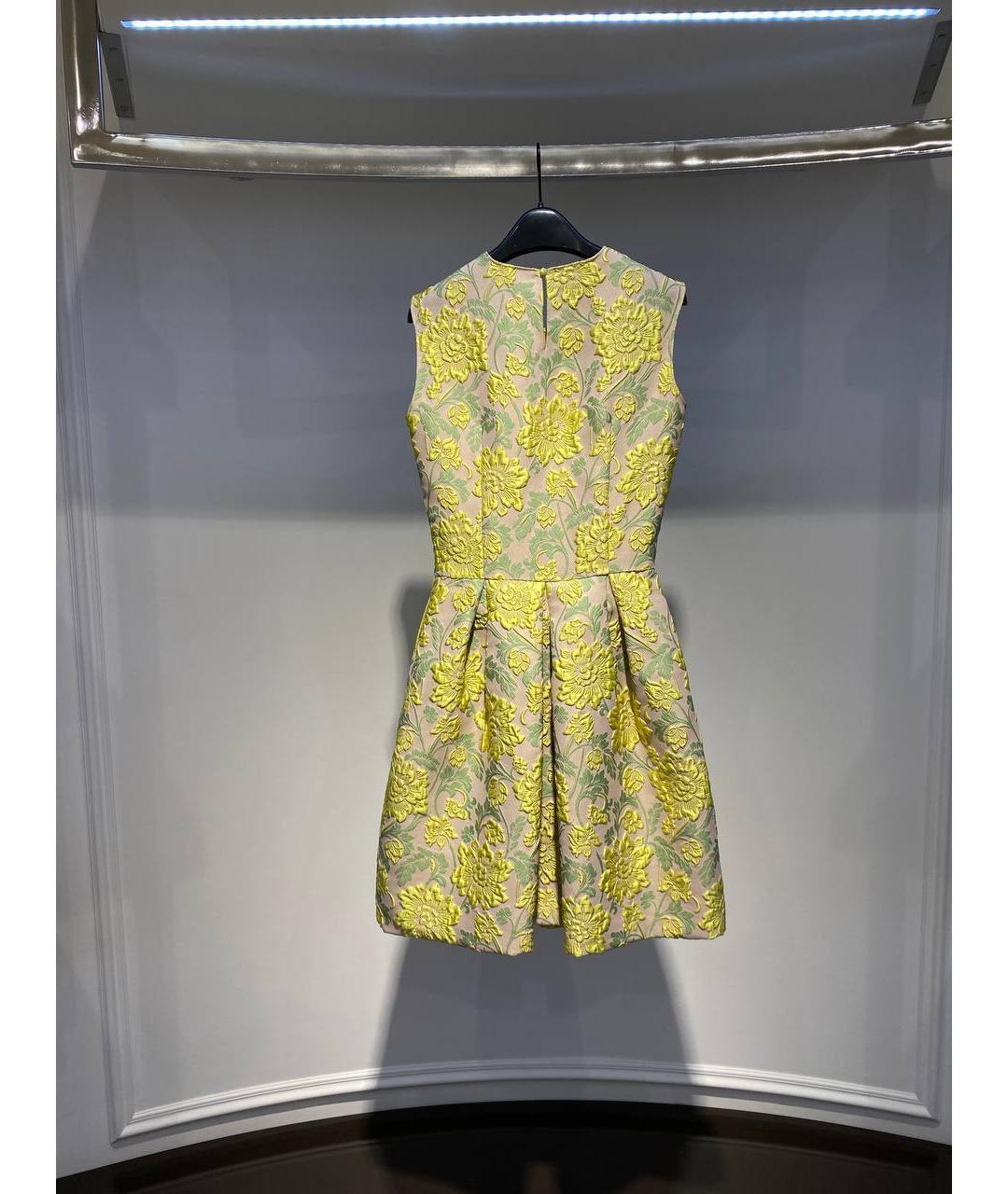 ERMANNO SCERVINO Желтое коктейльное платье, фото 3