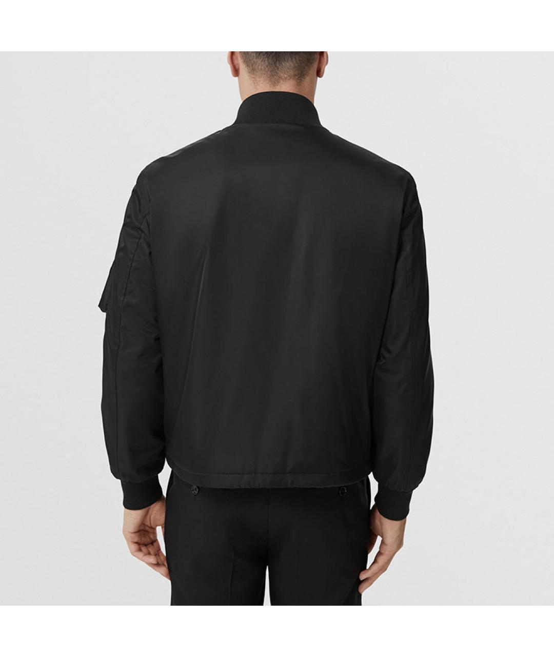 BURBERRY Черная куртка, фото 3