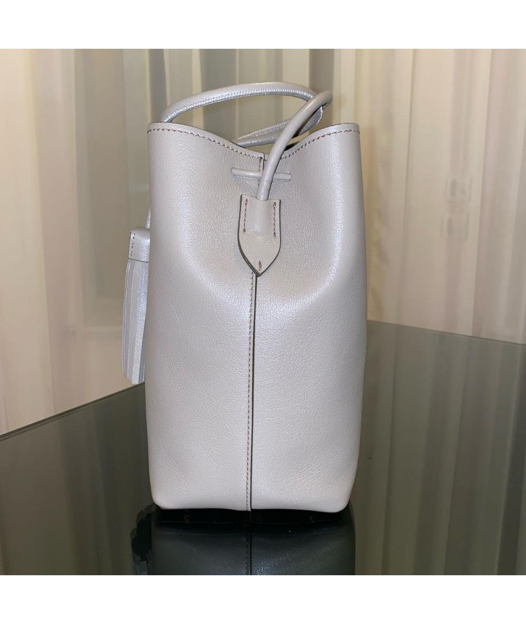 TOM FORD Бежевая кожаная сумка через плечо, фото 3