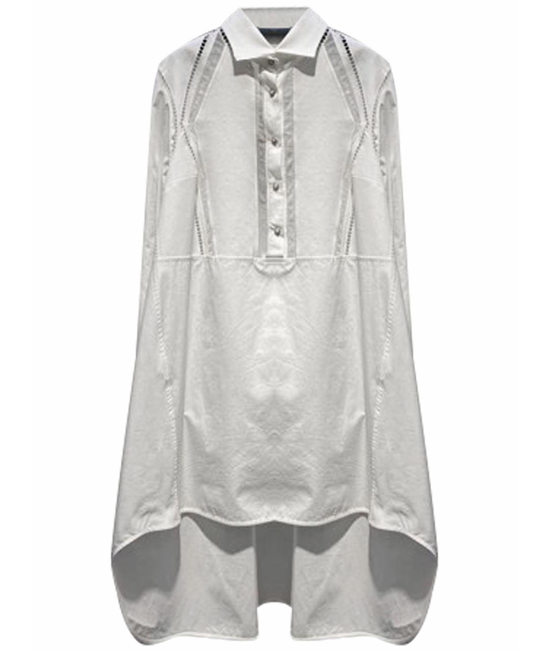 ERMANNO SCERVINO Белая хлопковая рубашка, фото 1