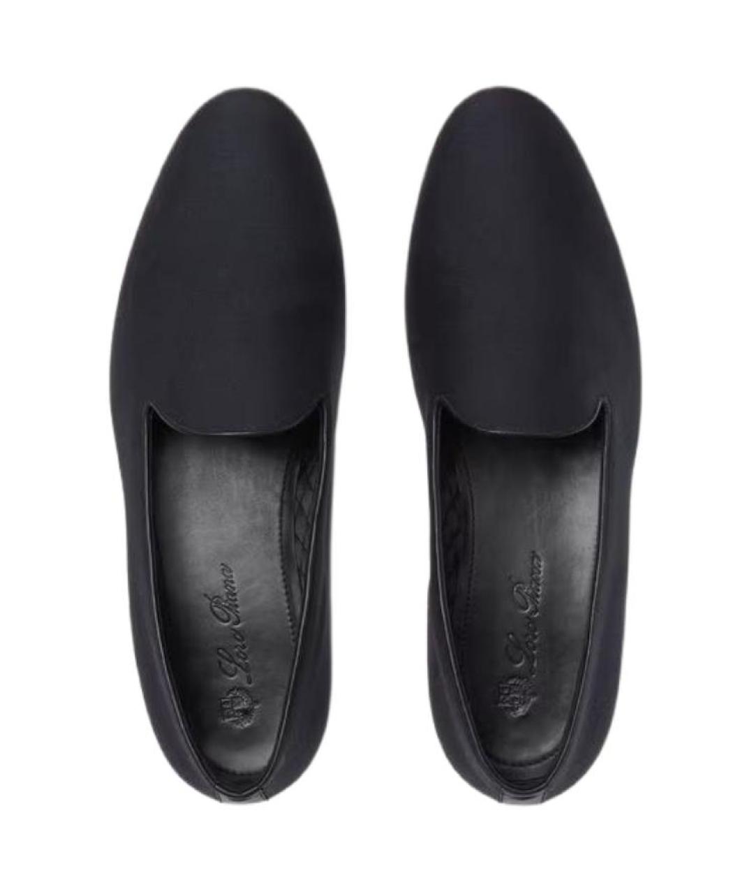 LORO PIANA Черные лоферы, фото 5