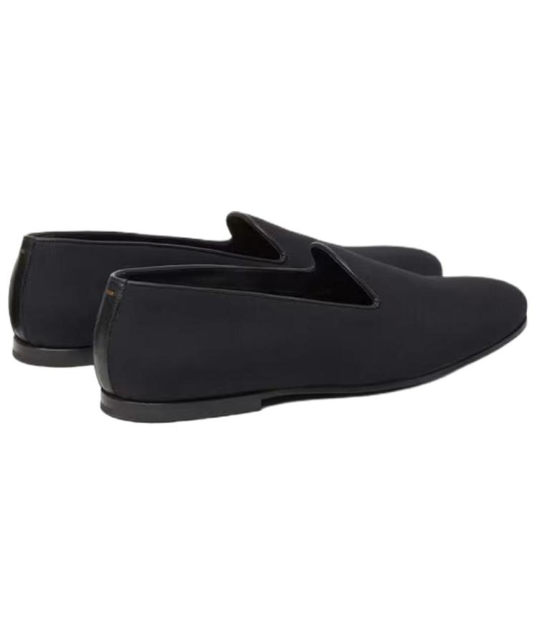 LORO PIANA Черные лоферы, фото 4