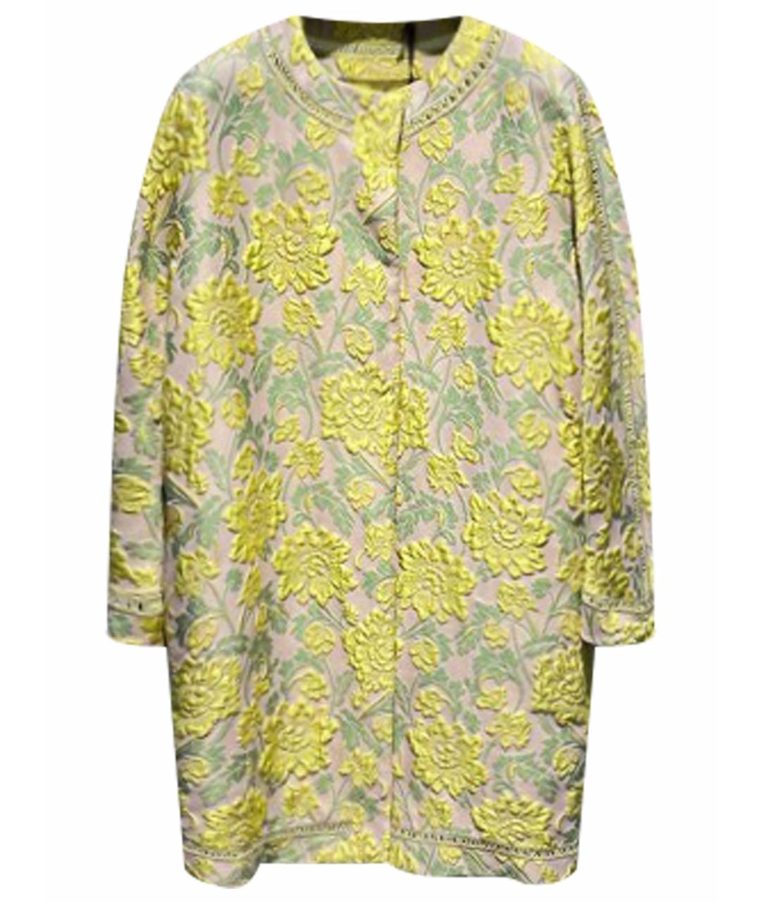 ERMANNO SCERVINO Желтое пальто, фото 1