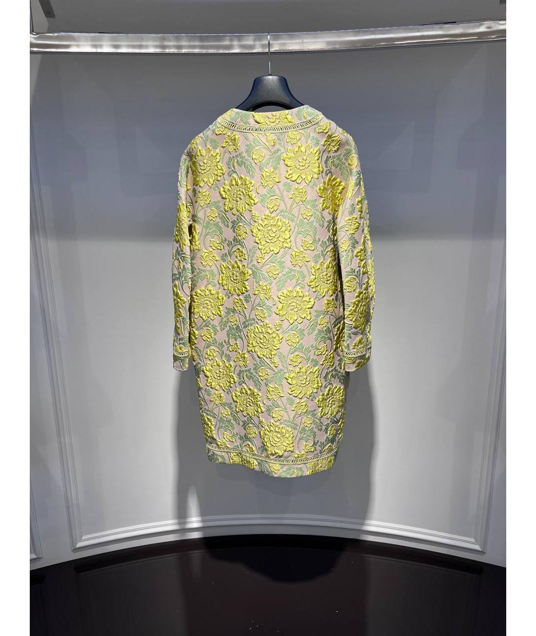 ERMANNO SCERVINO Желтое пальто, фото 3