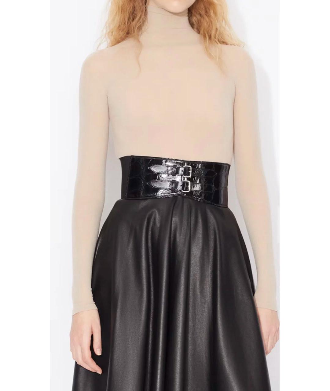 ALAIA Бежевое полиамидовое боди, фото 3