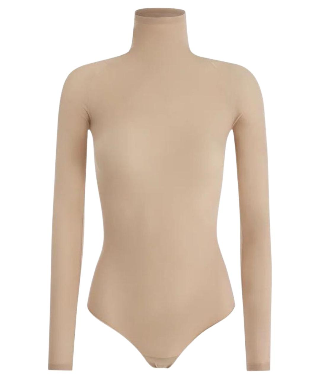 ALAIA Бежевое полиамидовое боди, фото 1