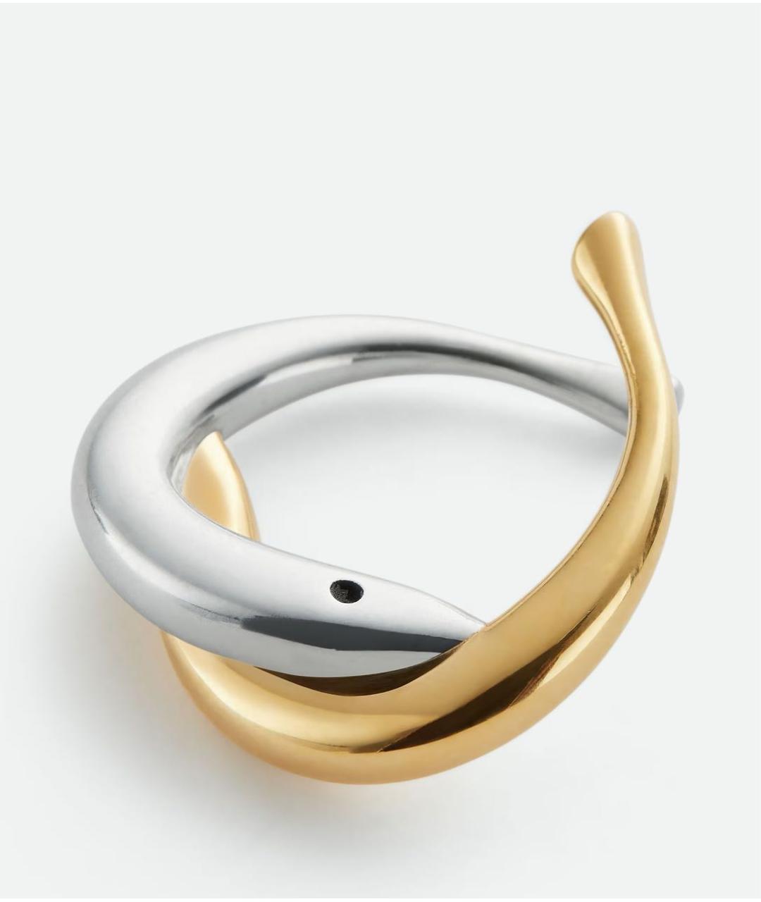 BOTTEGA VENETA Золотое серебряное кольцо, фото 3