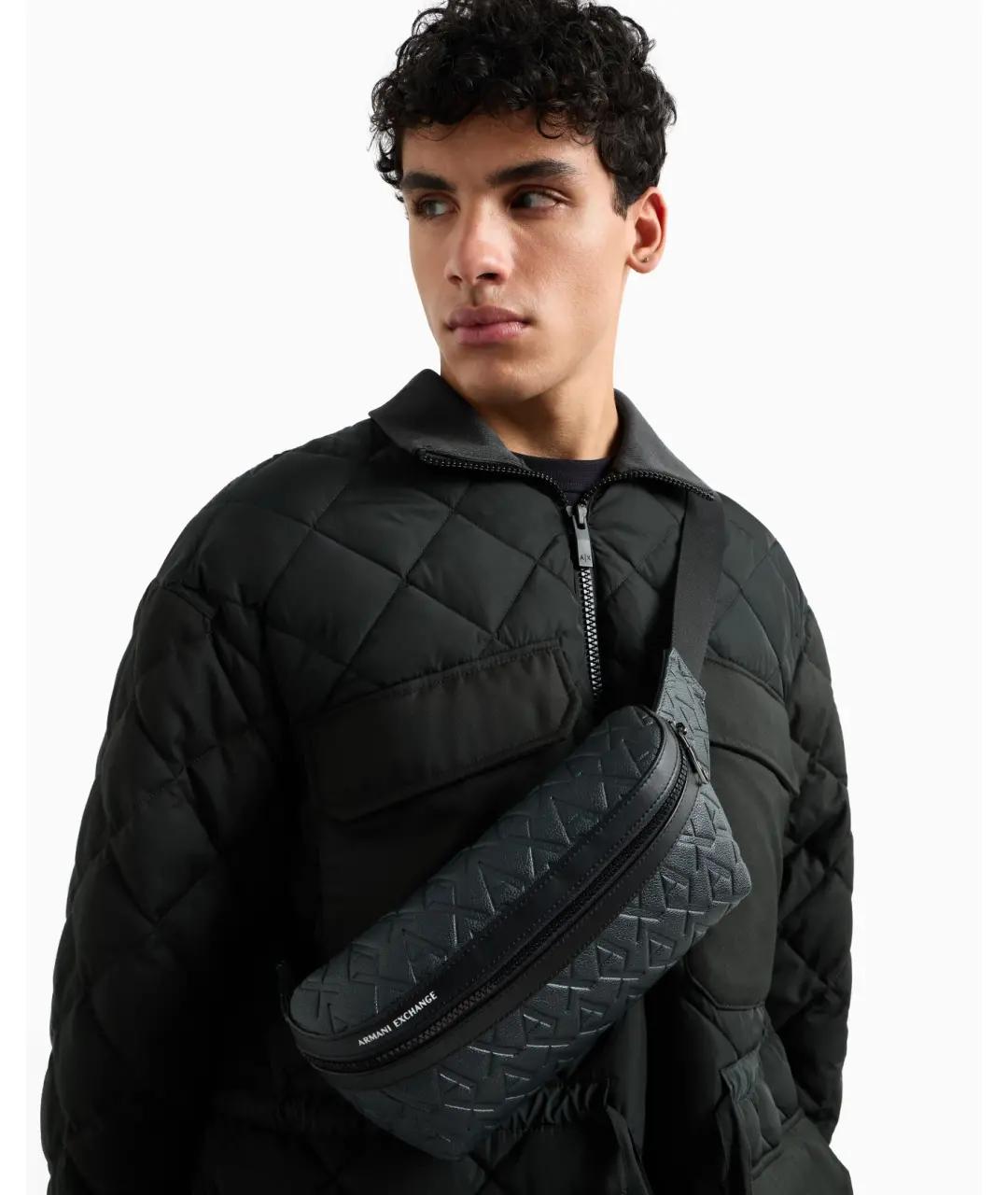 ARMANI EXCHANGE Зеленая поясная сумка, фото 3