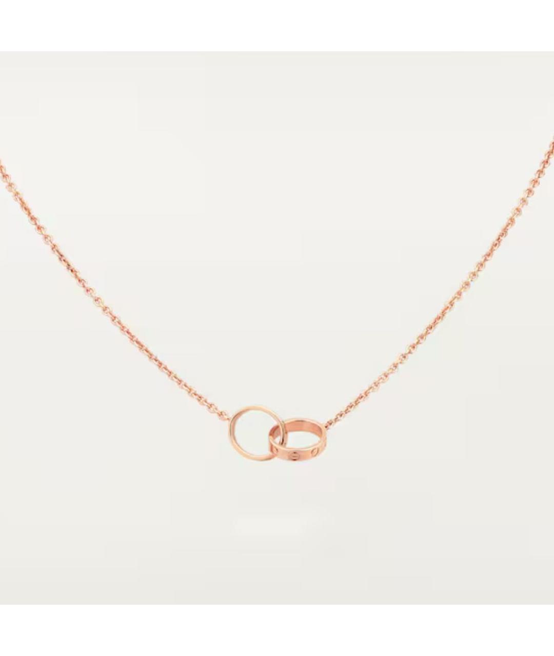 CARTIER Розовое колье из розового золота, фото 6