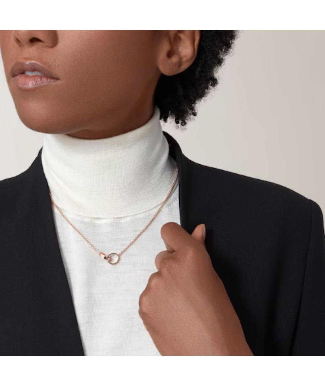 CARTIER Розовое колье из розового золота, фото 3