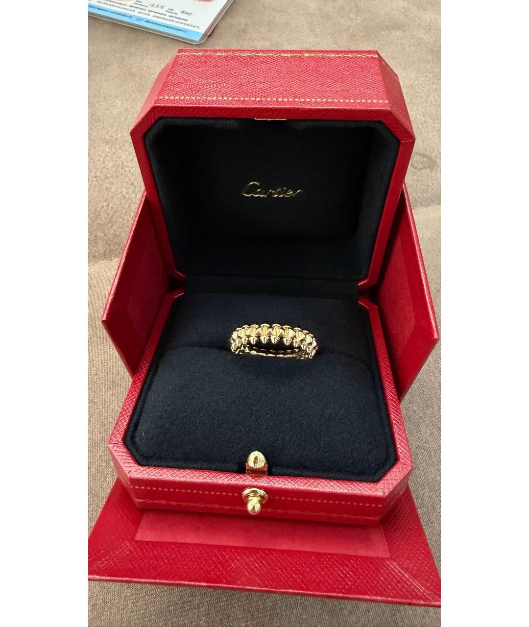 CARTIER Золотое кольцо из желтого золота, фото 2