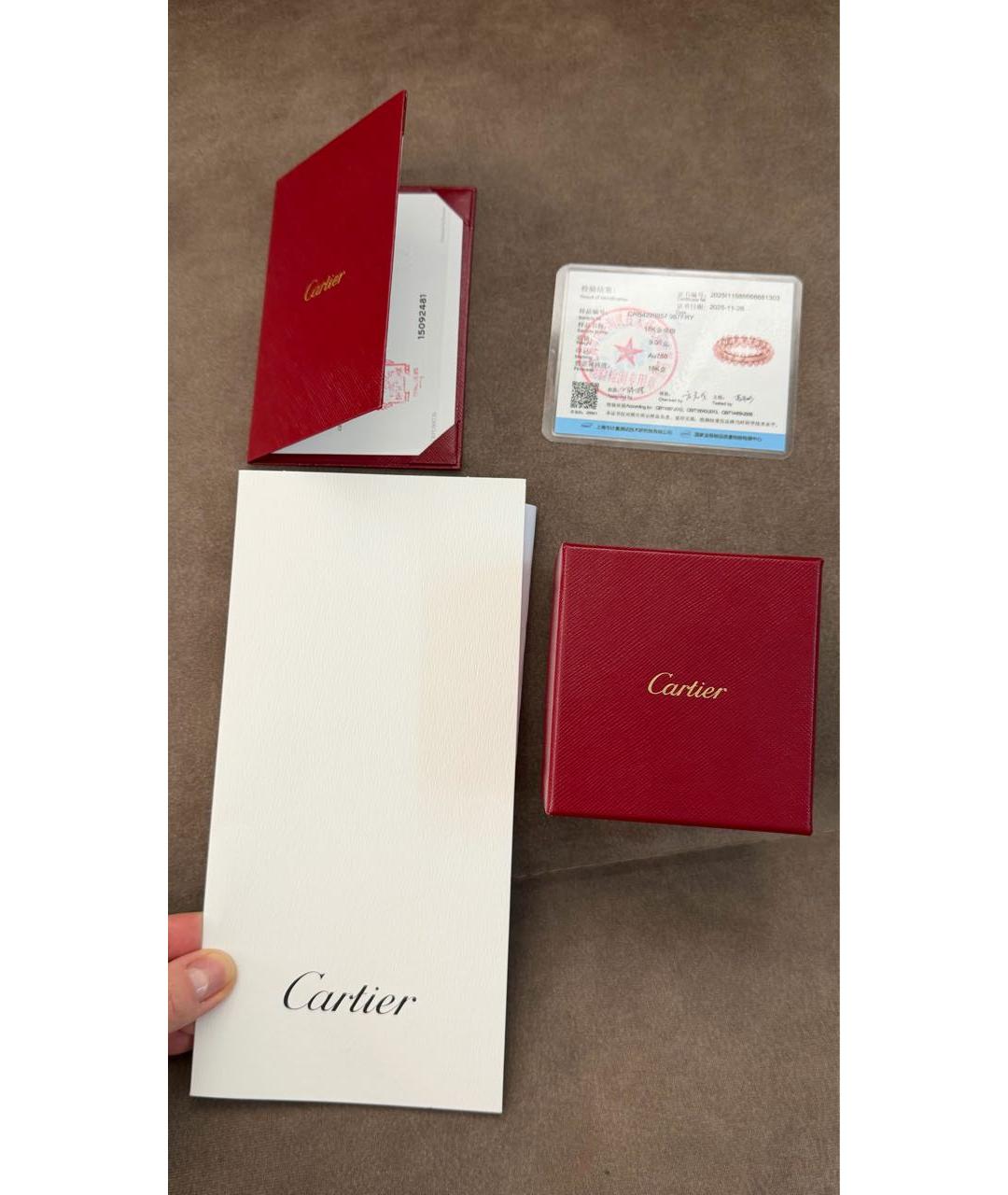 CARTIER Золотое кольцо из желтого золота, фото 6