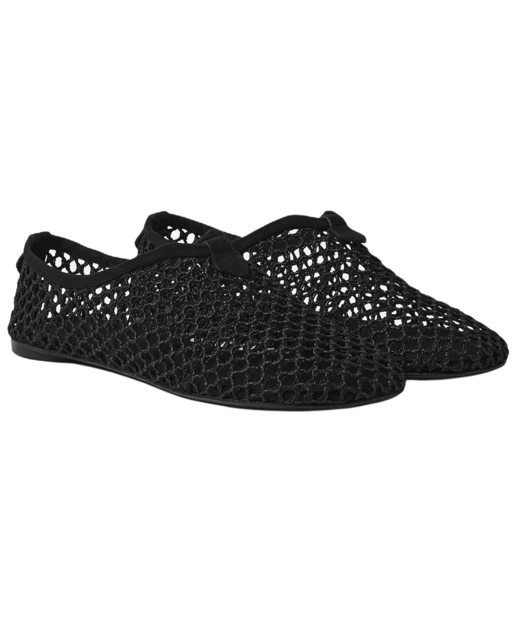 LORO PIANA Черные балетки, фото 3