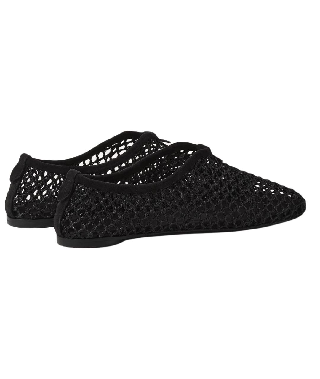 LORO PIANA Черные балетки, фото 4