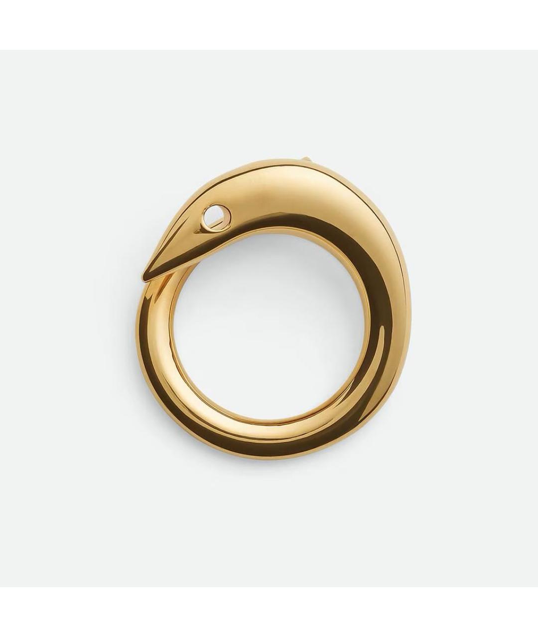 BOTTEGA VENETA Золотое серебряное кольцо, фото 3