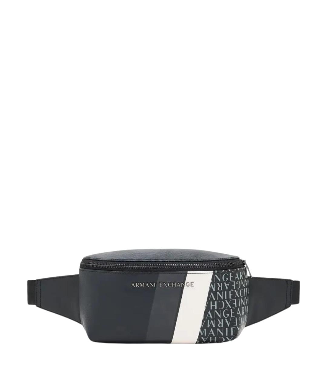 ARMANI EXCHANGE Темно-синяя поясная сумка, фото 1