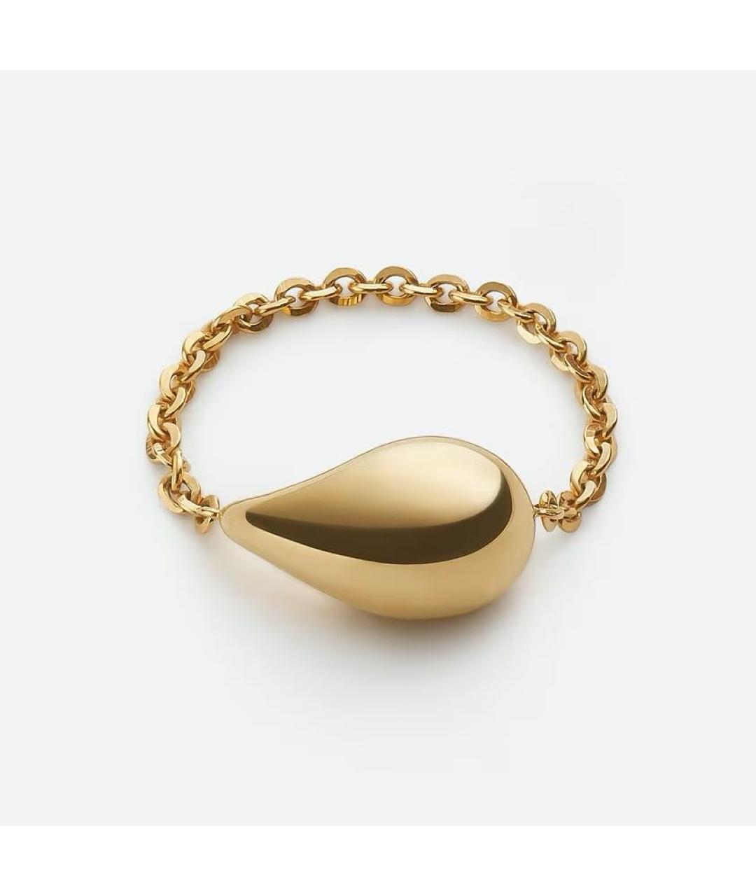 BOTTEGA VENETA Золотое серебряное кольцо, фото 6