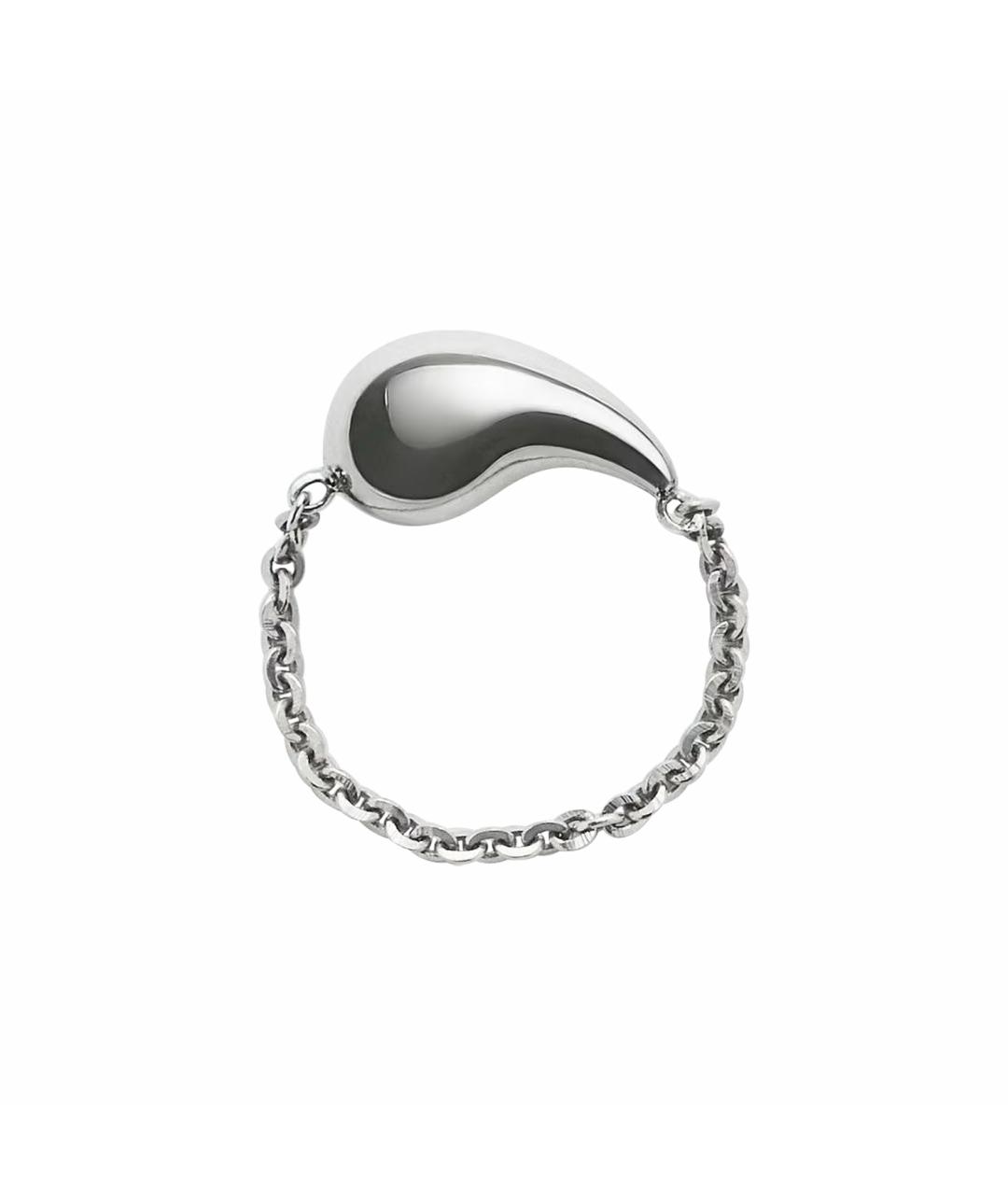 BOTTEGA VENETA Серебряное серебряное кольцо, фото 1