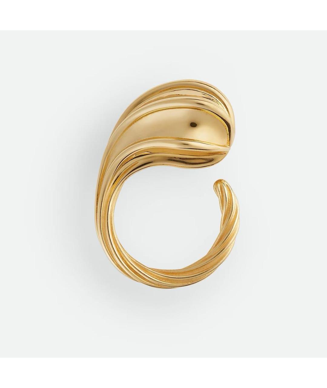 BOTTEGA VENETA Золотое серебряное кольцо, фото 3