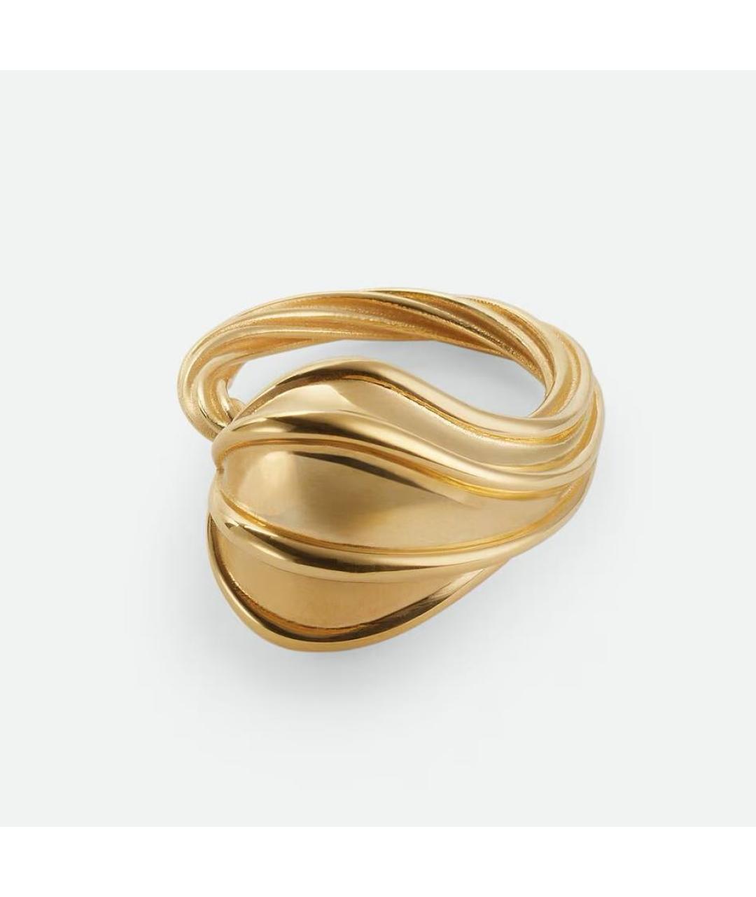 BOTTEGA VENETA Золотое серебряное кольцо, фото 5