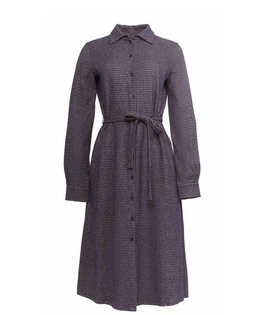 WEEKEND MAX MARA Серое вискозное повседневное платье, фото 1