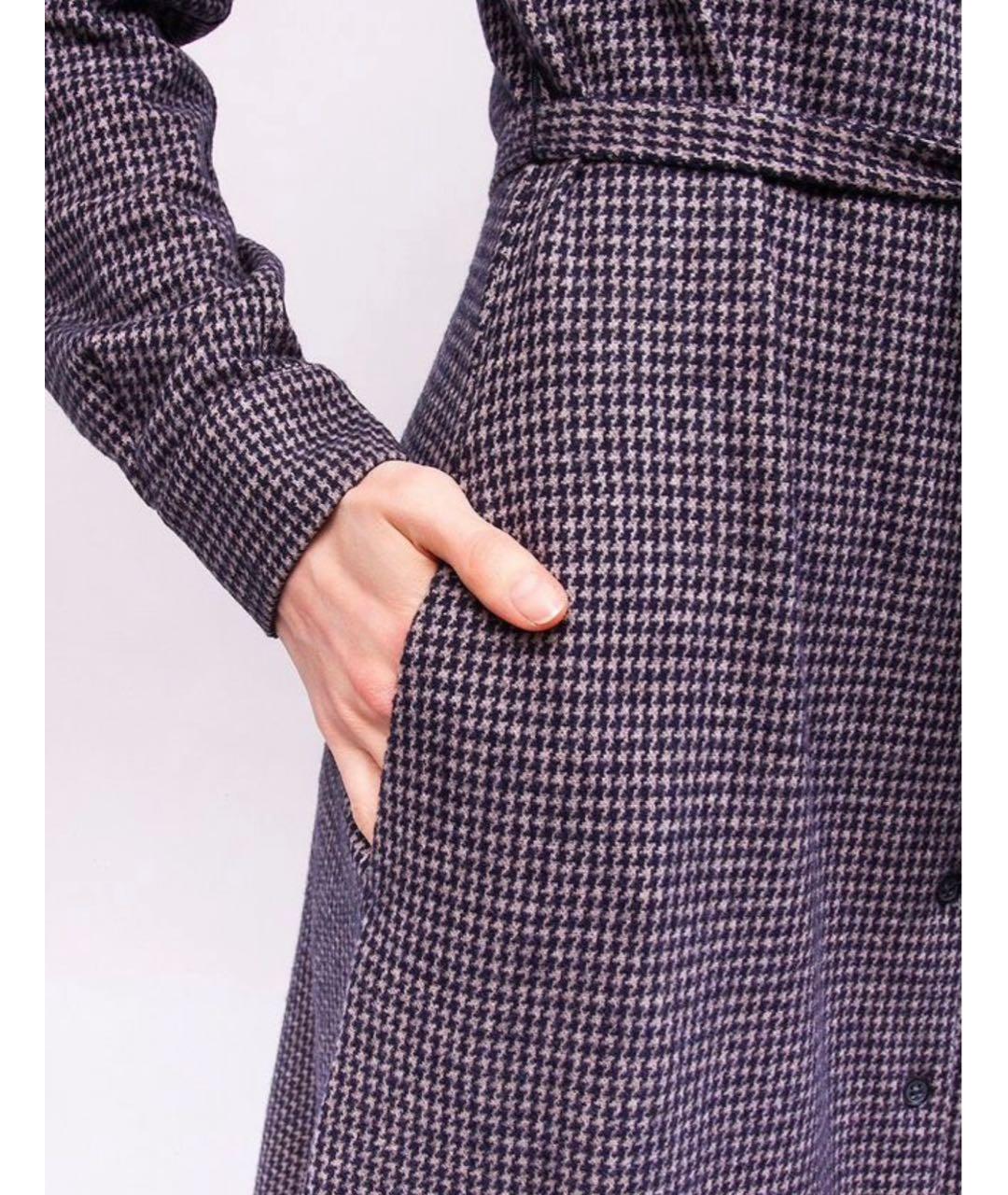 WEEKEND MAX MARA Серое вискозное повседневное платье, фото 4