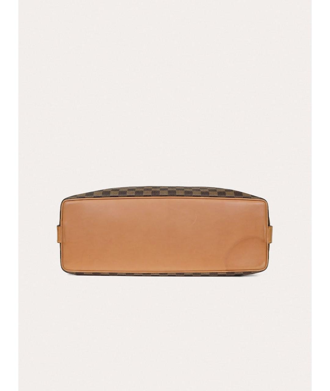 LOUIS VUITTON Коричневая сумка с короткими ручками, фото 4