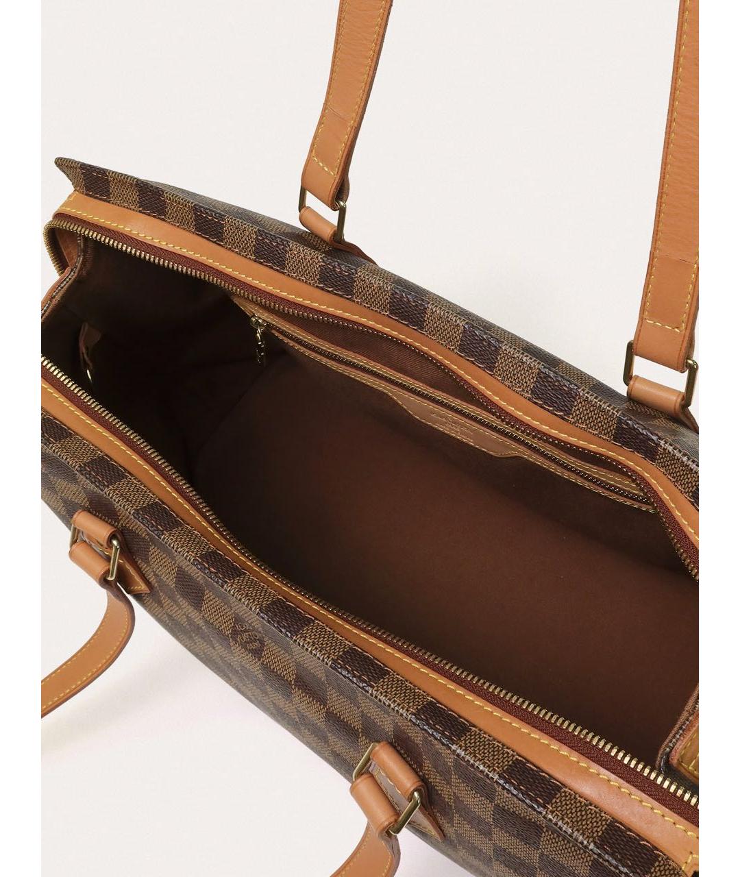 LOUIS VUITTON Коричневая сумка с короткими ручками, фото 8