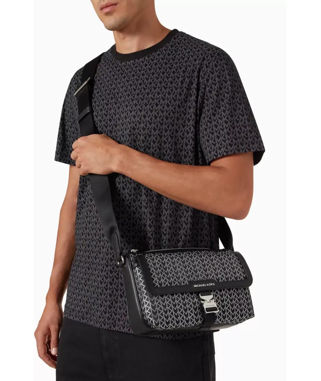 MICHAEL KORS Черная сумка на плечо, фото 2