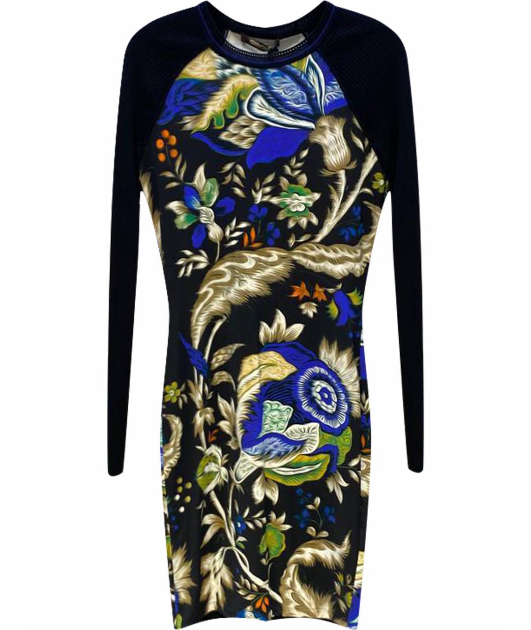 ROBERTO CAVALLI Мульти вискозное платье, фото 1