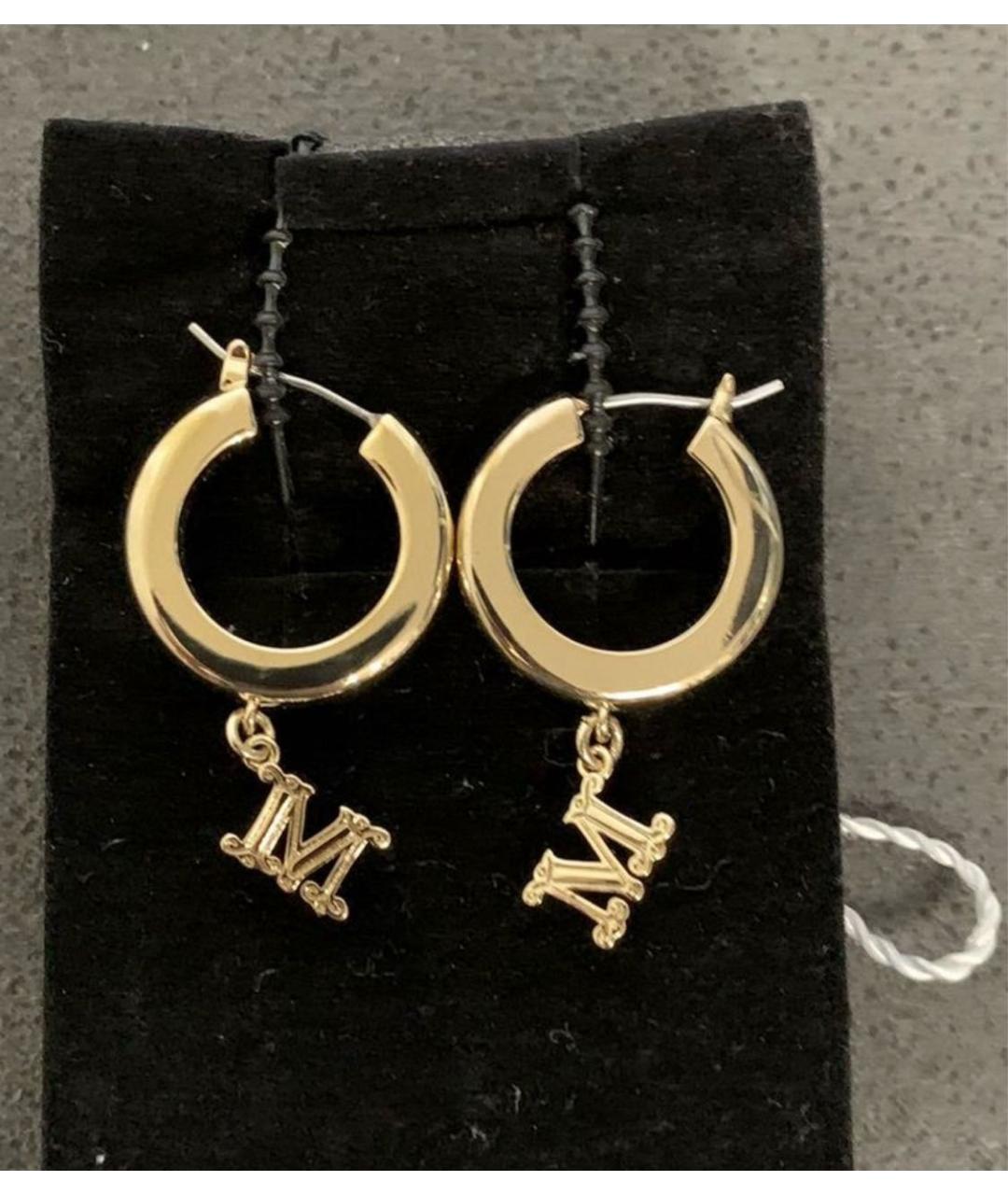 MAX MARA Золотые серьги, фото 6