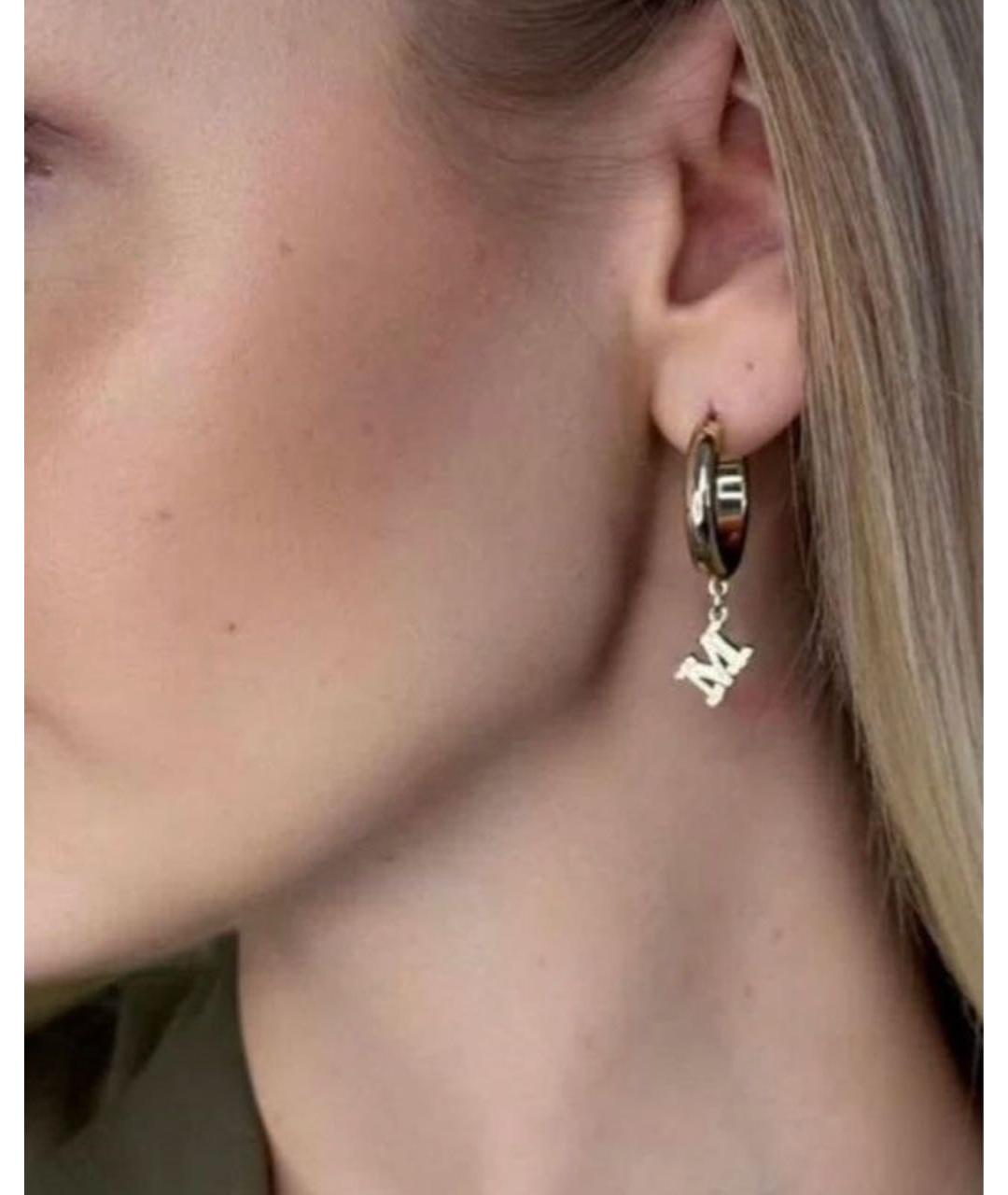 MAX MARA Золотые серьги, фото 4