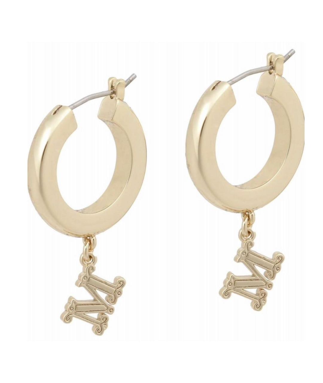 MAX MARA Золотые серьги, фото 1
