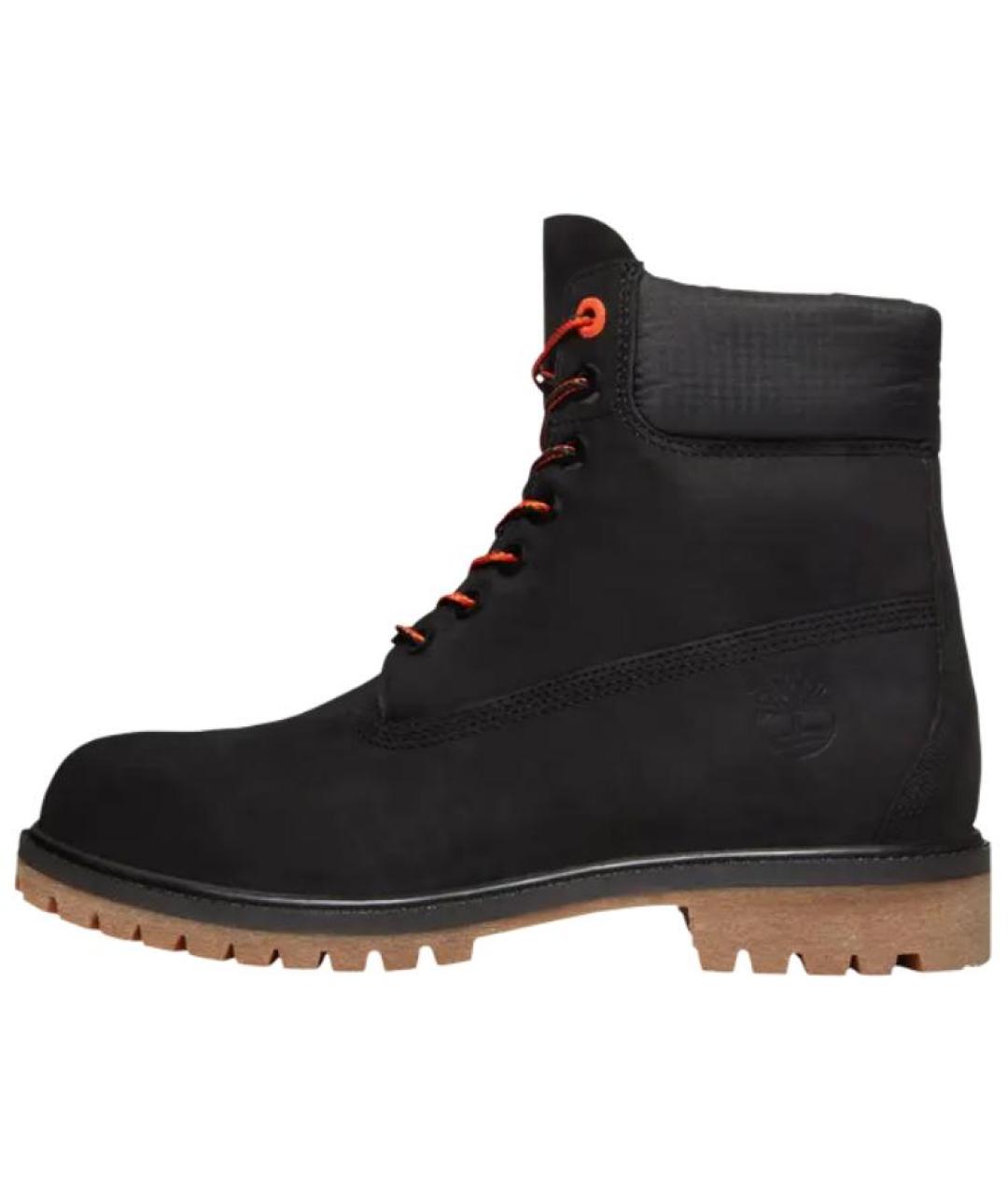 TIMBERLAND Черные нубуковые низкие ботинки, фото 2