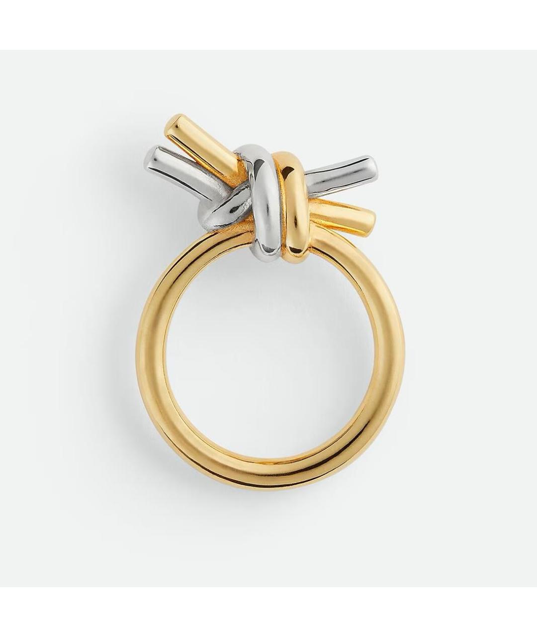 BOTTEGA VENETA Золотое серебряное кольцо, фото 3