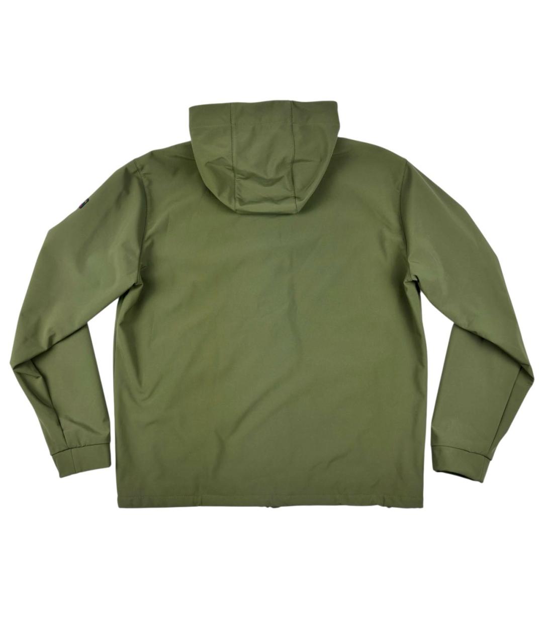 PAUL & SHARK Хаки полиэстеровая куртка, фото 2