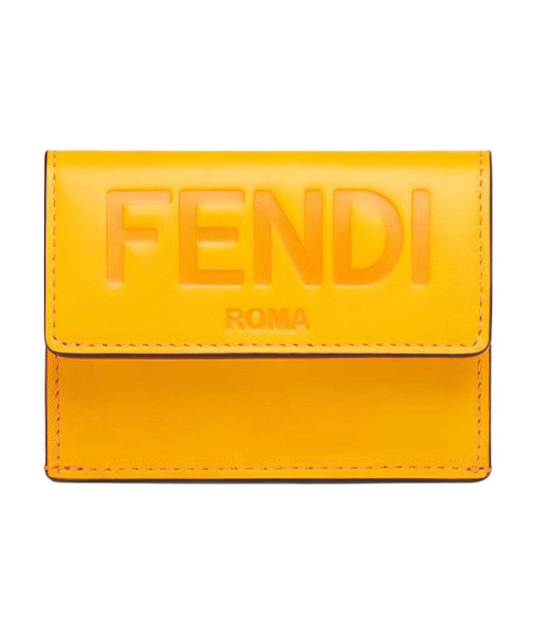FENDI Кожаный кошелек, фото 1