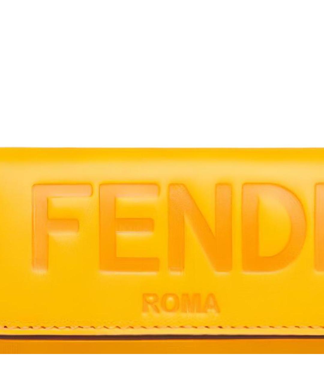 FENDI Кожаный кошелек, фото 5