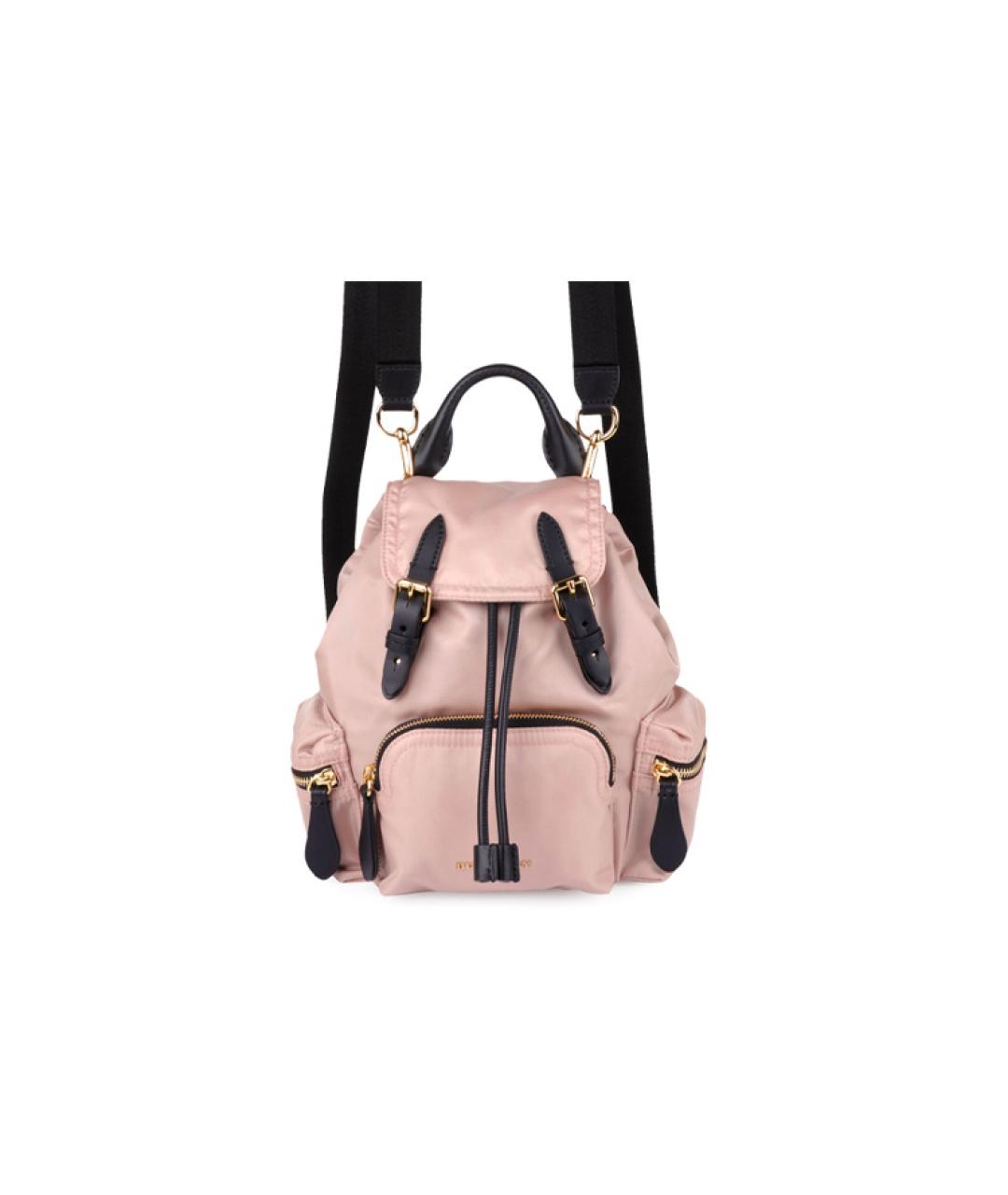 BURBERRY Розовый рюкзак, фото 7