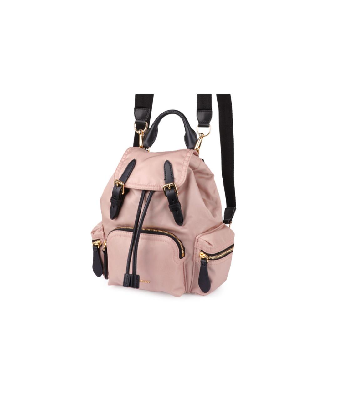BURBERRY Розовый рюкзак, фото 2