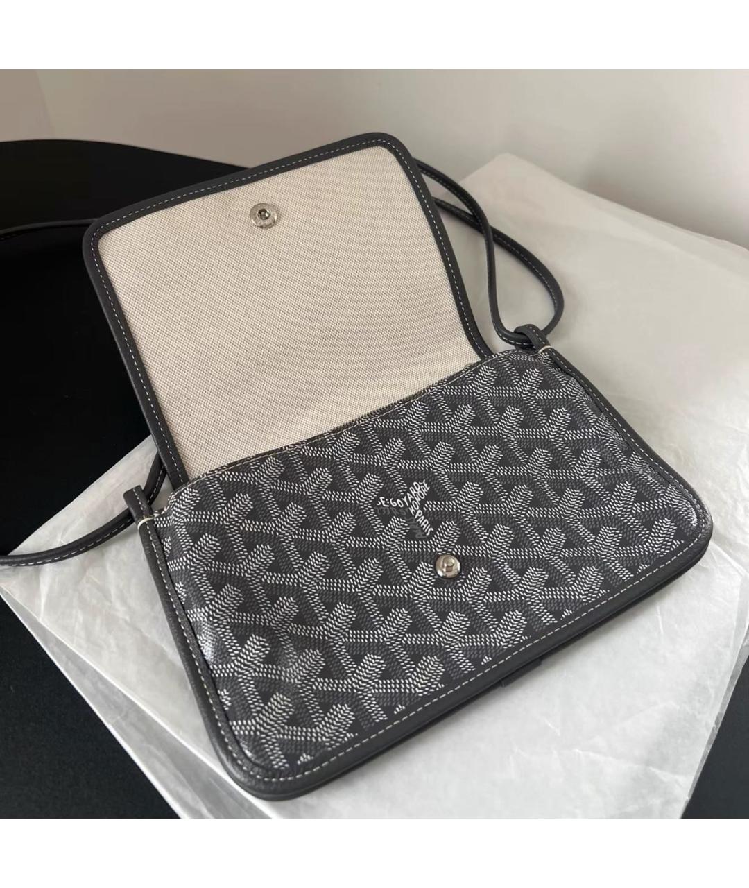 GOYARD Антрацитовая сумка через плечо, фото 7